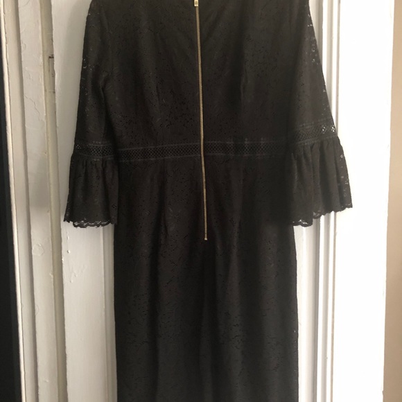 Black Tommy Hilfiger lace dress, sz 6. Like new. - Picture 4 of 6
